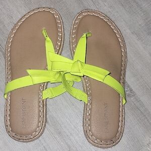 Lane Bryant Women's Yellow Sandals
